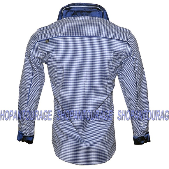English Heroes EHW112 L/S Woven Shirt For Men - Picture 7 of 7